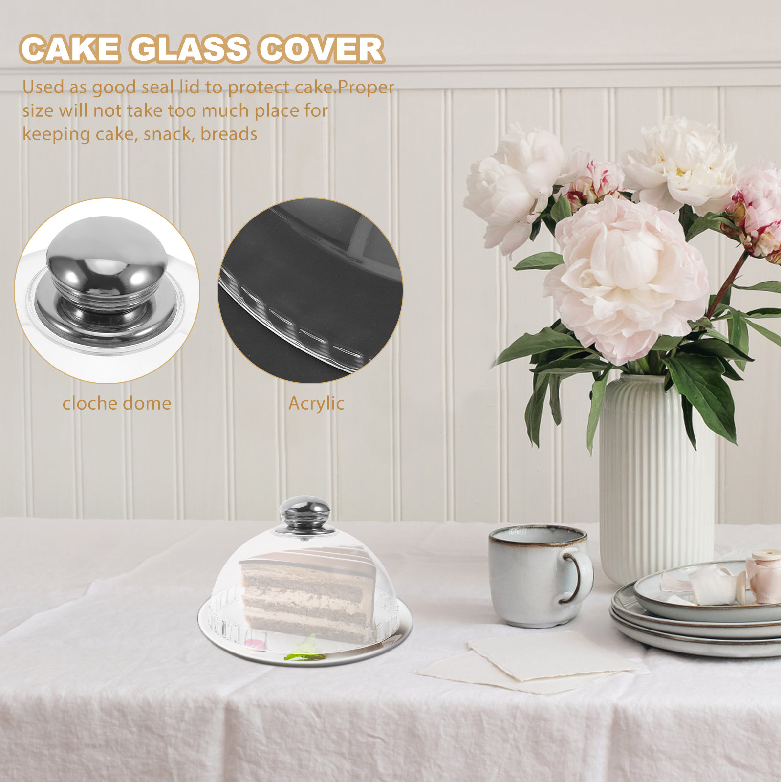 Clear Acrylic Cake Dome Cover  - Plastic Dome Clear review and price