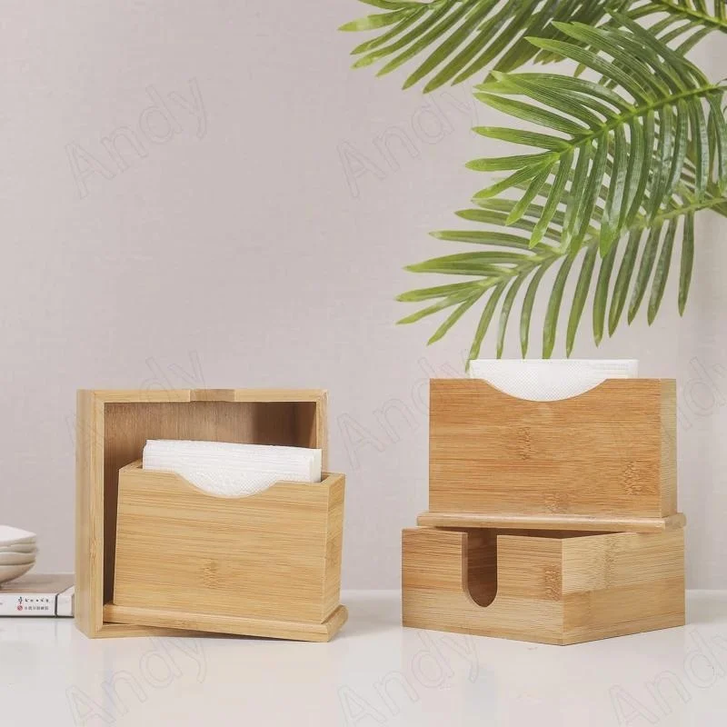 1PC Simple Wooden Tissue Box C - Agar Tissue Culture review and price