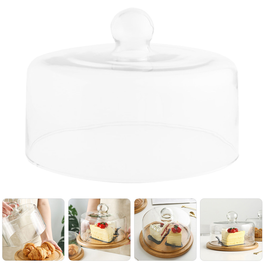 18Cm Glass Cake Dome Cover Cle - Plastic Dome Clear review and price