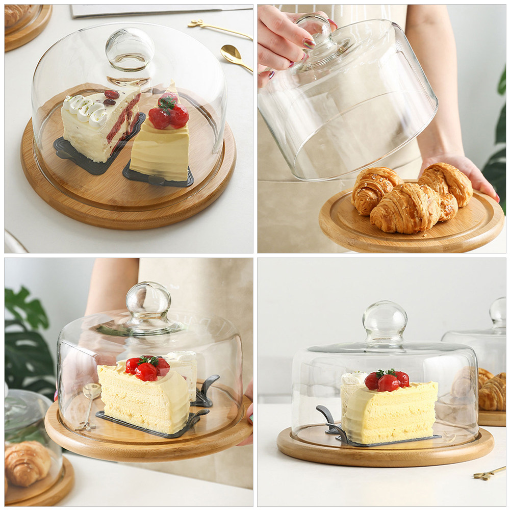 18Cm Glass Cake Dome Cover Cle - Plastic Dome Clear review and price