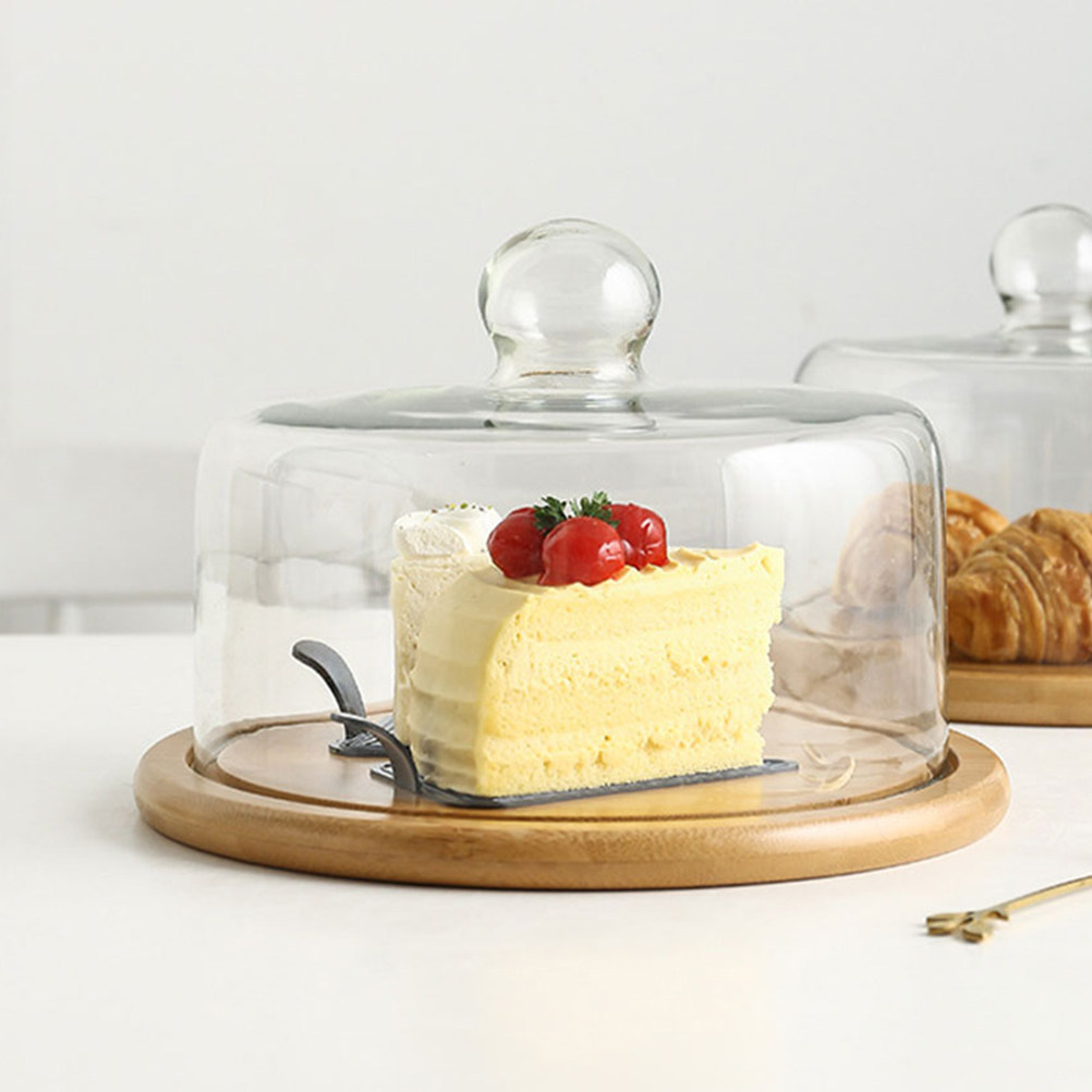 18Cm Glass Cake Dome Cover Cle - Plastic Dome Clear review and price