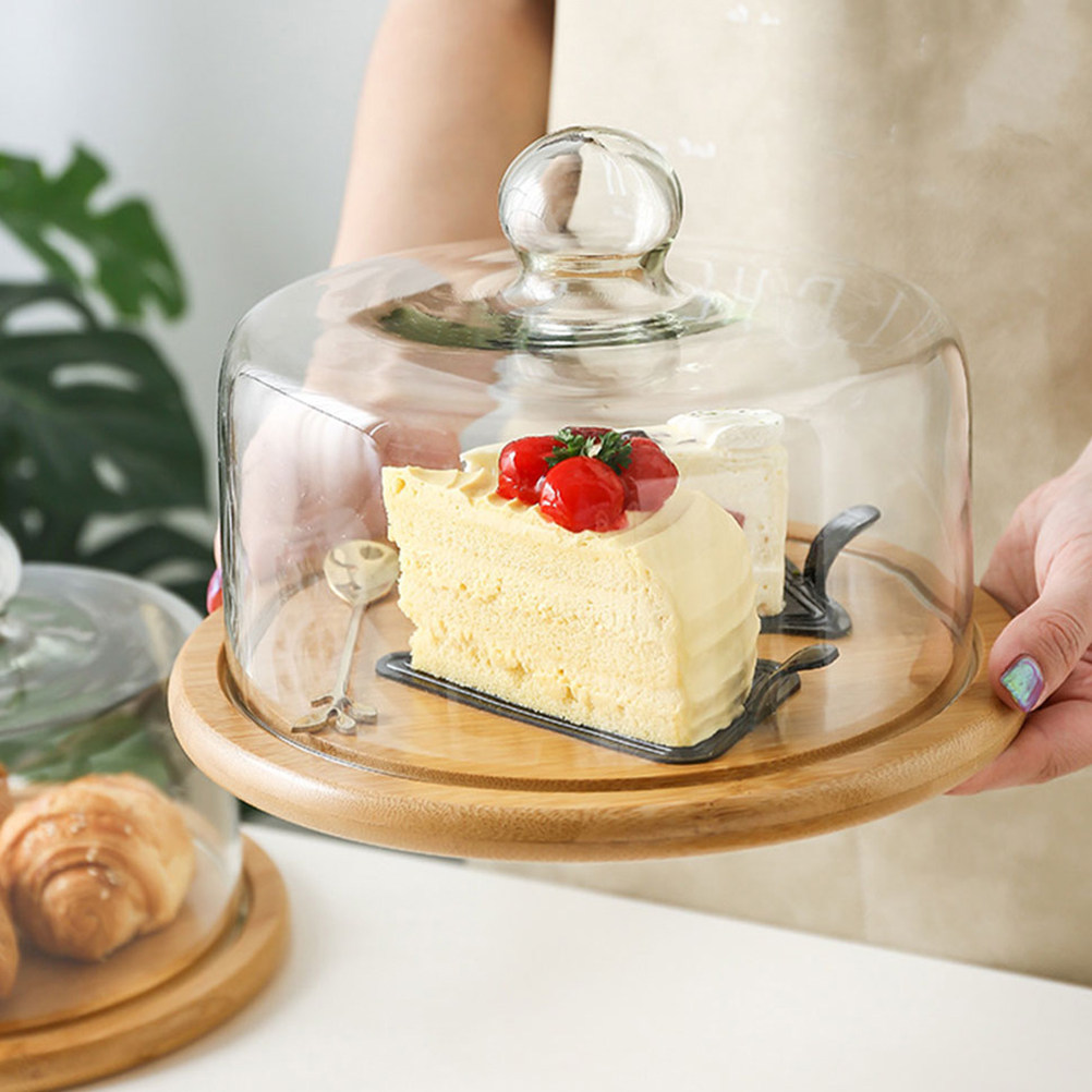 18Cm Glass Cake Dome Cover Cle - Plastic Dome Clear review and price