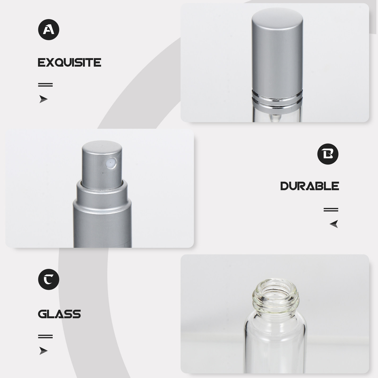 6Pcs Premium Leakproof Portabl - Misting Bottle Fine review and price
