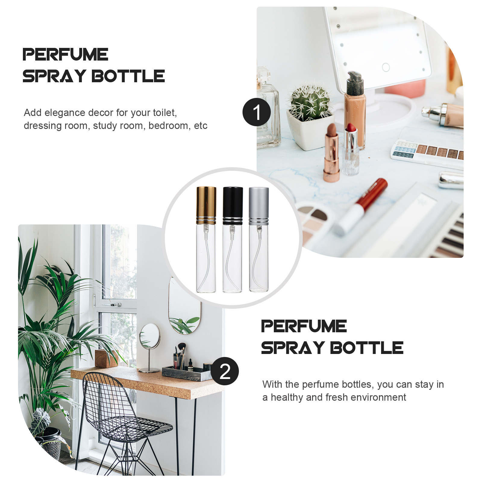 6Pcs Premium Leakproof Portabl - Misting Bottle Fine review and price