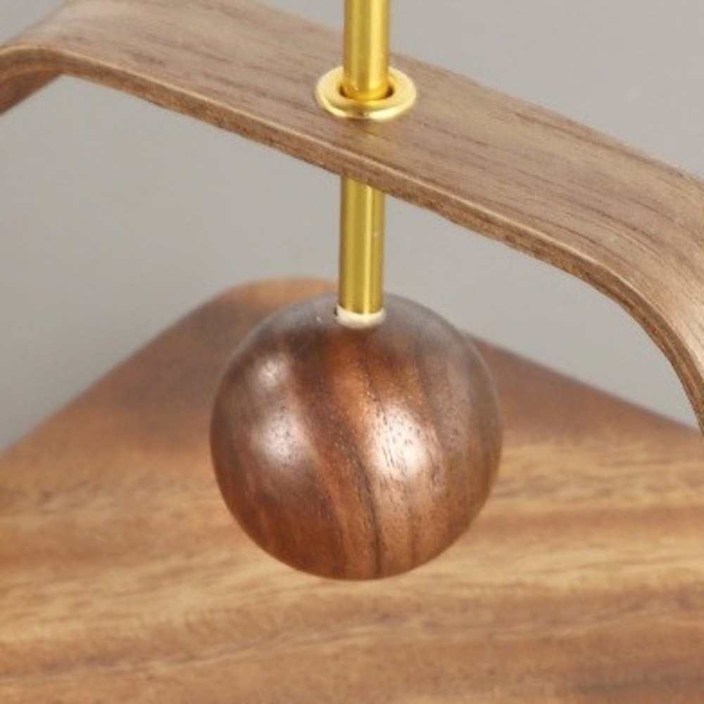 Napkin Stand Retro Walnut Wood - Agar Tissue Culture review and price