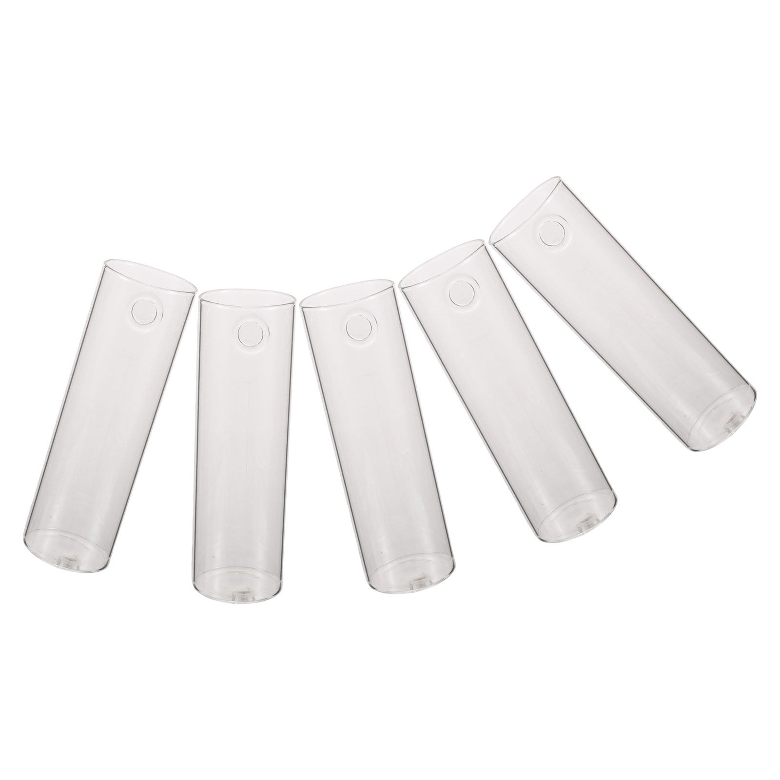 5Pcs Cylinder Glass Wall Vase  - Propagation Station Vase review and price