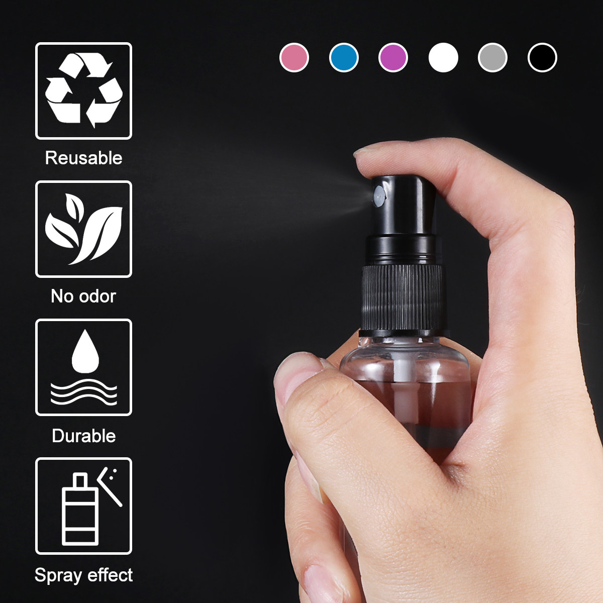 12Pcs Leak Proof Portable Spra - Misting Bottle Fine review and price